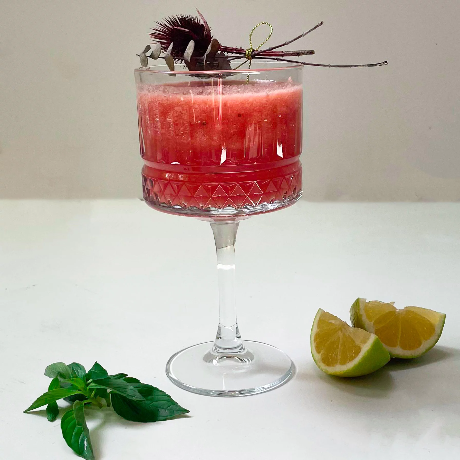 نوشیدنی هندوانه و گلاب